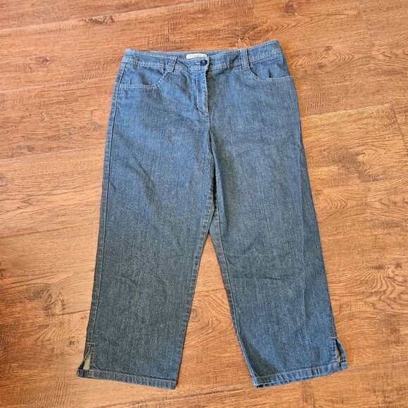 Pendleton Cropped Jeans - Picture 1 of 7